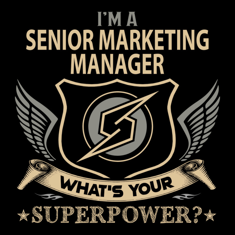 Senior Marketing Manager T  Superpower Gift Item T Cropped Hoodie by roidlhayemi1 | Artistshot