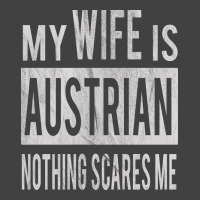 Gift To Austrian Wife From Austria Husband Present Vintage T-shirt | Artistshot