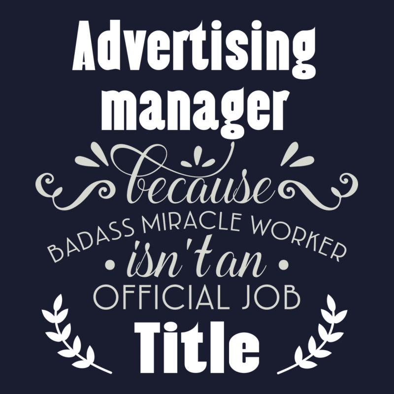 Advertising Manager Because Badass Miracle Worker Women's V-Neck T-Shirt by litnerwarmanq | Artistshot