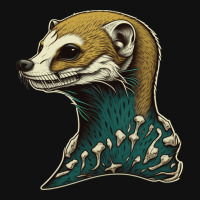 Weasel Skull Graphic T-shirt | Artistshot