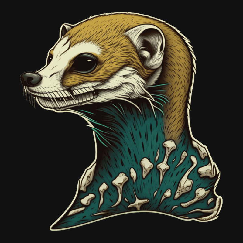 Weasel Skull Graphic T-shirt by UrielTurner100 | Artistshot