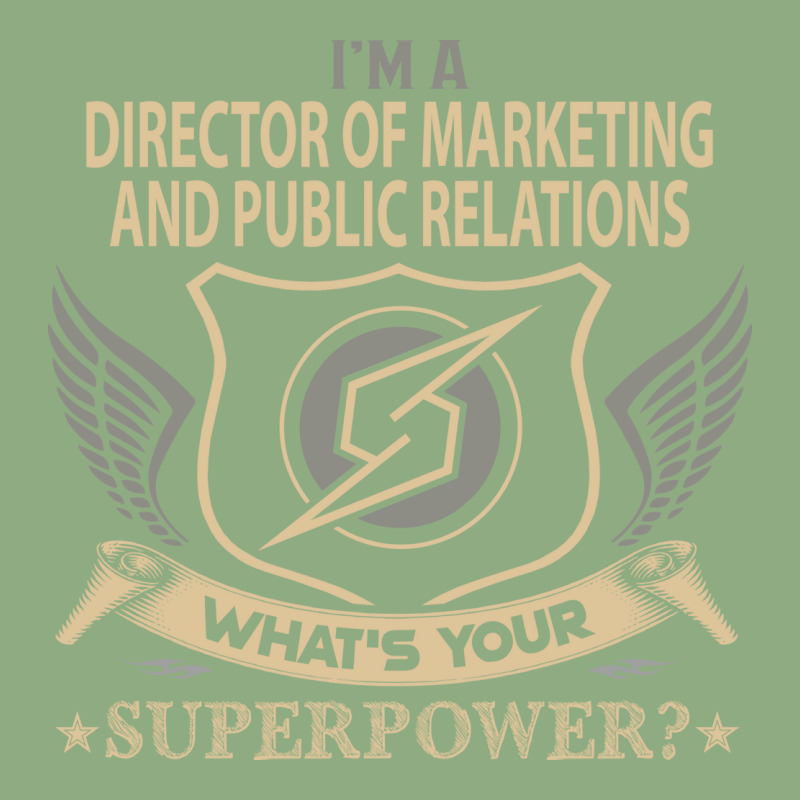 Director Of Marketing And Public Relations T  Supe Graphic T-shirt | Artistshot