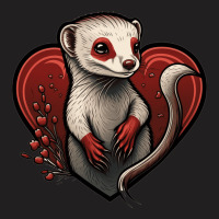 Weasel Valentine T-shirt | Artistshot