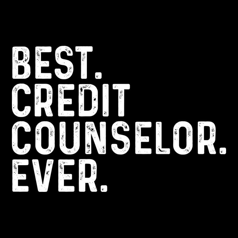 Best Credit Counselor Ever Funny Cropped Hoodie by rougegruninu | Artistshot