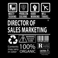 Director Of Sales Marketing T  Multitasking Certif V-neck Tee | Artistshot