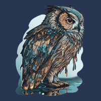 Ocean Sea Water Owl Men Denim Jacket | Artistshot