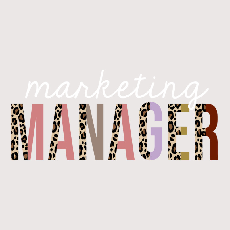 Marketing Manager Leopard Print Funny Gift Aesthet Pocket T-Shirt by tokitorudelly | Artistshot