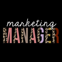 Marketing Manager Leopard Print Funny Gift Aesthet Long Sleeve Shirts | Artistshot