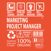 Marketing Project Manager T  Multitasking Certifie Ladies Fitted T-shirt | Artistshot