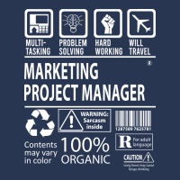 Marketing Project Manager T  Multitasking Certifie Ladies Denim Jacket | Artistshot