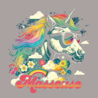 Rainbow Unicorn Masseuse Cute Racerback Tank | Artistshot