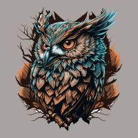 Owl Angry Racerback Tank | Artistshot