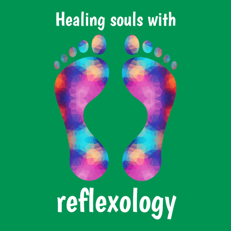 Healing Souls With Reflexology White Text 70s Classic T-shirt by auleyylgh | Artistshot