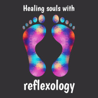 Healing Souls With Reflexology White Text 70s Vintage Short | Artistshot