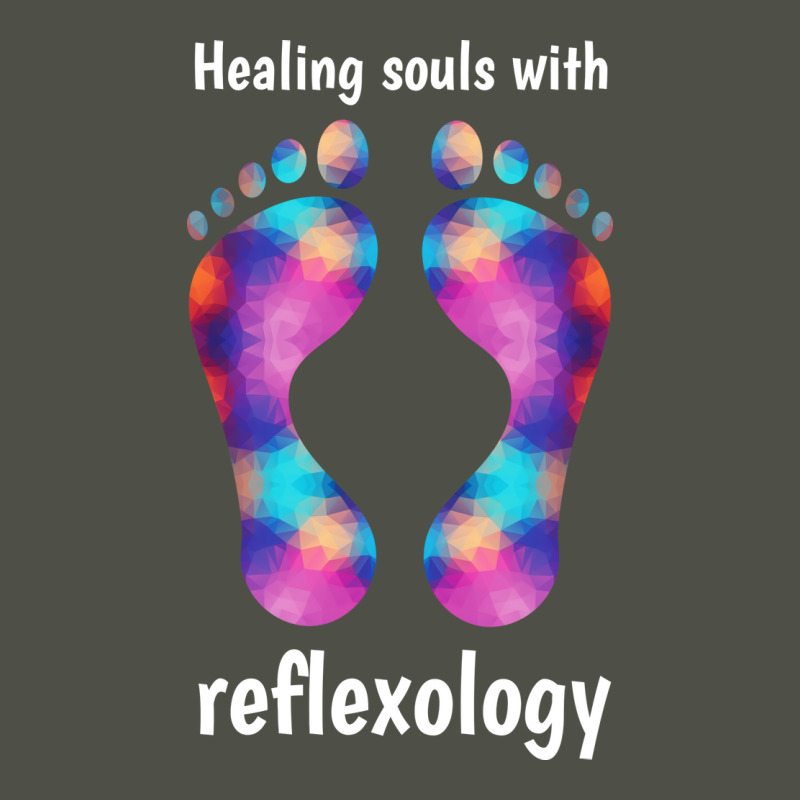 Healing Souls With Reflexology White Text 70s Fleece Short by auleyylgh | Artistshot