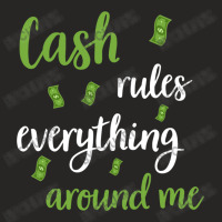 Money Cash Capitalism Dollar Euro Money Rich (12) Ladies Fitted T-shirt | Artistshot