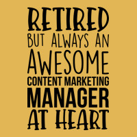 Retired But Always An Awesome Content Marketing Ma Vintage Hoodie And Short Set | Artistshot