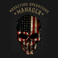 Marketing Operations Manager Watercolor Skull In A Flannel Shirt | Artistshot