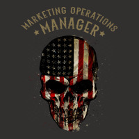 Marketing Operations Manager Watercolor Skull In A Champion Hoodie | Artistshot