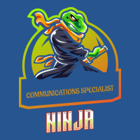 Communications Specialist Ninja Red Ladies Fitted T-shirt | Artistshot