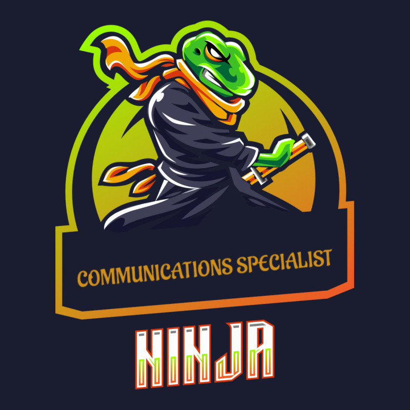 Communications Specialist Ninja Red Women's V-Neck T-Shirt by reiterbenitoz | Artistshot