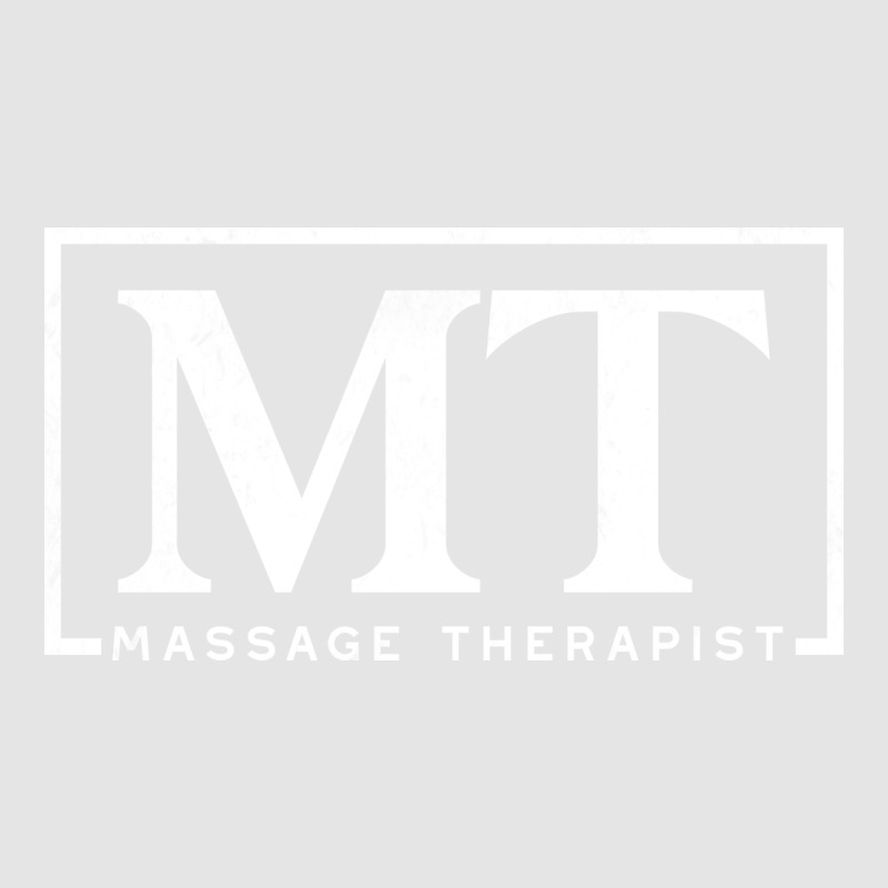 Massage Therapist Blocky Initials Design Exclusive T-shirt by nolljyaull | Artistshot