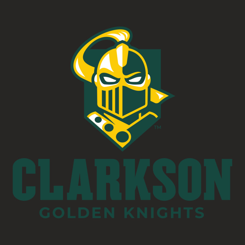 Clarkson Golden Knights Ladies Fitted T-Shirt by SportZen | Artistshot