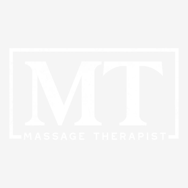 Massage Therapist Blocky Initials Design Classic T-shirt by nolljyaull | Artistshot