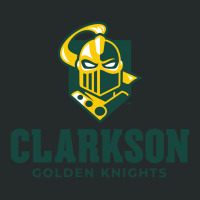 Clarkson Golden Knights Women's Triblend Scoop T-shirt | Artistshot