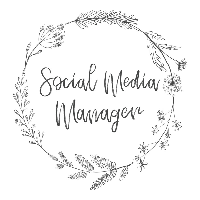 Social Media Manager Job Title Profession Funny V-Neck Tee by stpaulaffaneh | Artistshot