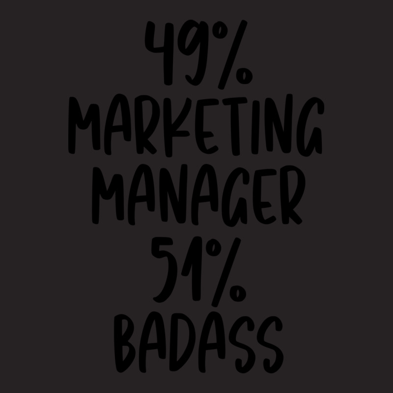 Marketing Manager 51 Badass Design Vintage Cap by sterbalunte | Artistshot