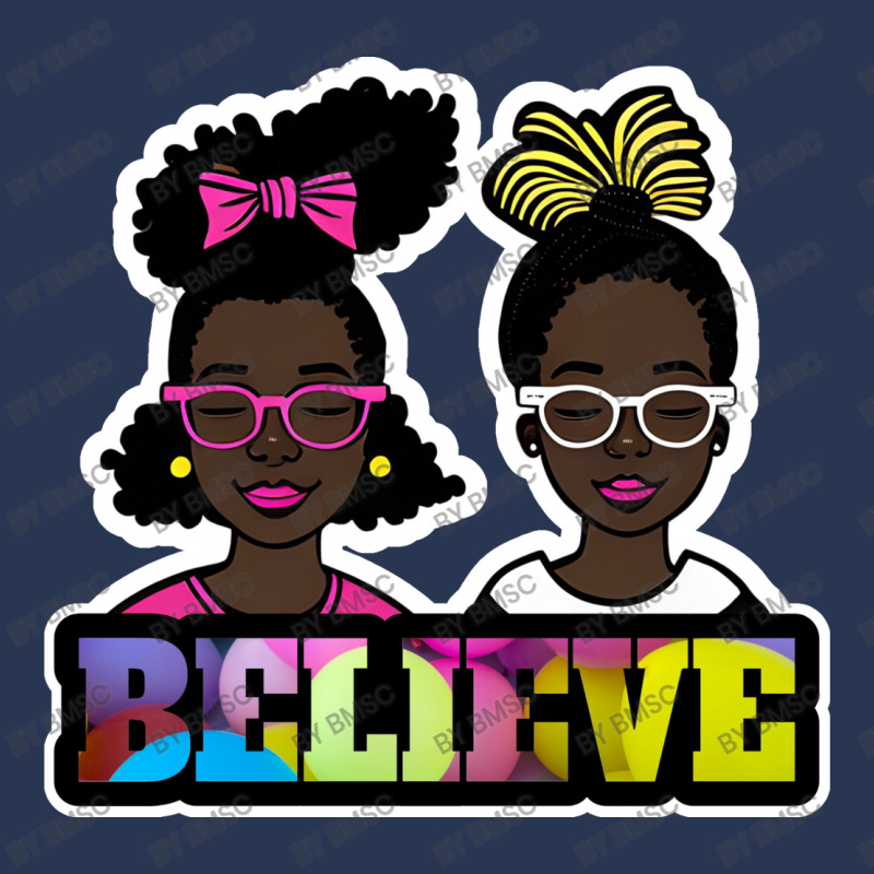 Black Girls Believe Clip Art By Bmsc Men Denim Jacket | Artistshot