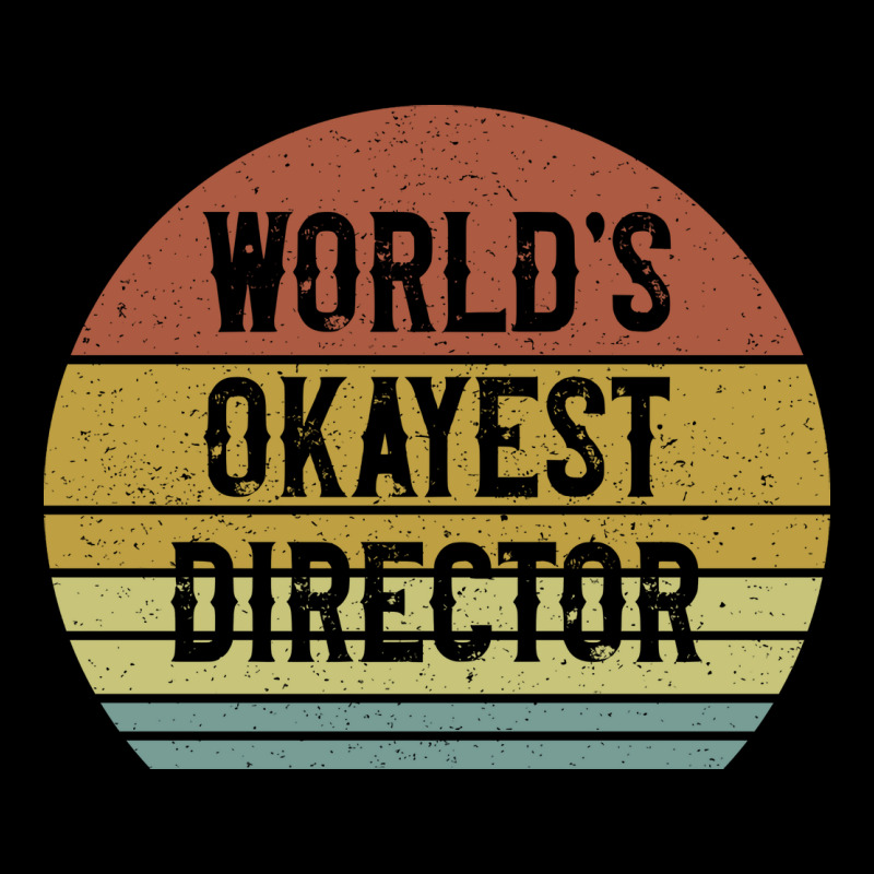 Worlds Okayest Director Love Kids Cap | Artistshot