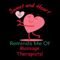 Massage Therapist Valentines Day Candy Sweet And H Cropped Sweater | Artistshot