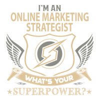 Online Marketing Strategist T  Superpower Gift Ite Maternity Scoop Neck T-shirt | Artistshot