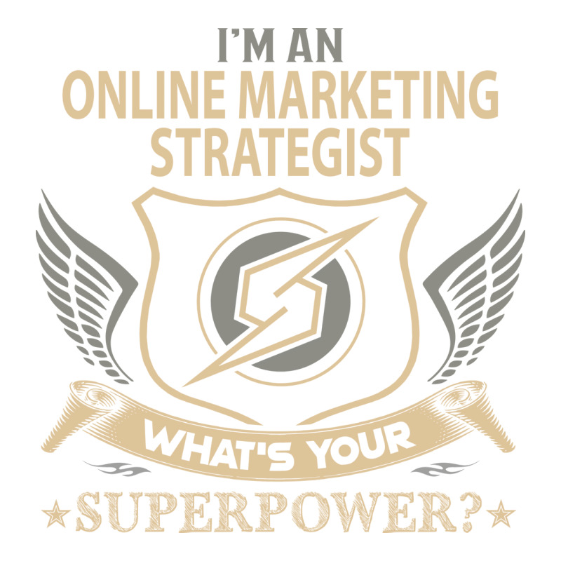 Online Marketing Strategist T  Superpower Gift Ite Maternity Scoop Neck T-shirt by rougegruninu | Artistshot