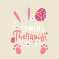 Bunny Speech Language Therapist Slp Happy Easter E Cropped Hoodie | Artistshot