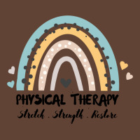 Physical Therapy Stretch Strength Restore Rainbow T-shirt | Artistshot