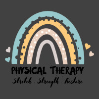 Physical Therapy Stretch Strength Restore Rainbow Vintage T-shirt | Artistshot