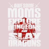 Awesome Moms Explore Dungeons And Slay Dragons Dun Ladies Fitted T-shirt | Artistshot