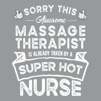 Sorry This Massage Therapist Is Taken Vintage Unisex Hoodie | Artistshot