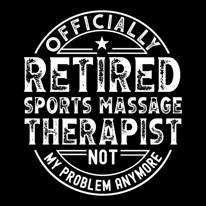 Retired Sports Massage Therapist Nostalgia Cool Maternity Scoop Neck T-shirt by dadgulcedm | Artistshot