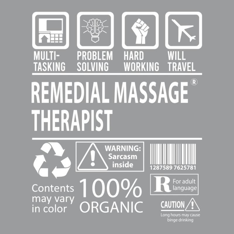 Remedial Massage Therapist T  Multitasking Certifi Classic T-shirt by nihokatoup | Artistshot