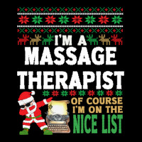 Massage Therapist  Ugly Christmas Massage Therapis Unisex Jogger | Artistshot