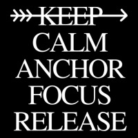 Keep Calm Anchor Focus And Release104 Men's Long Sleeve Pajama Set | Artistshot