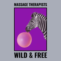 Massage Therapist Wild And Free Zebra Blowing Pink Tank Dress | Artistshot