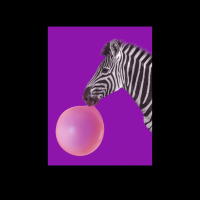 Massage Therapist Wild And Free Zebra Blowing Pink Cropped Sweater | Artistshot