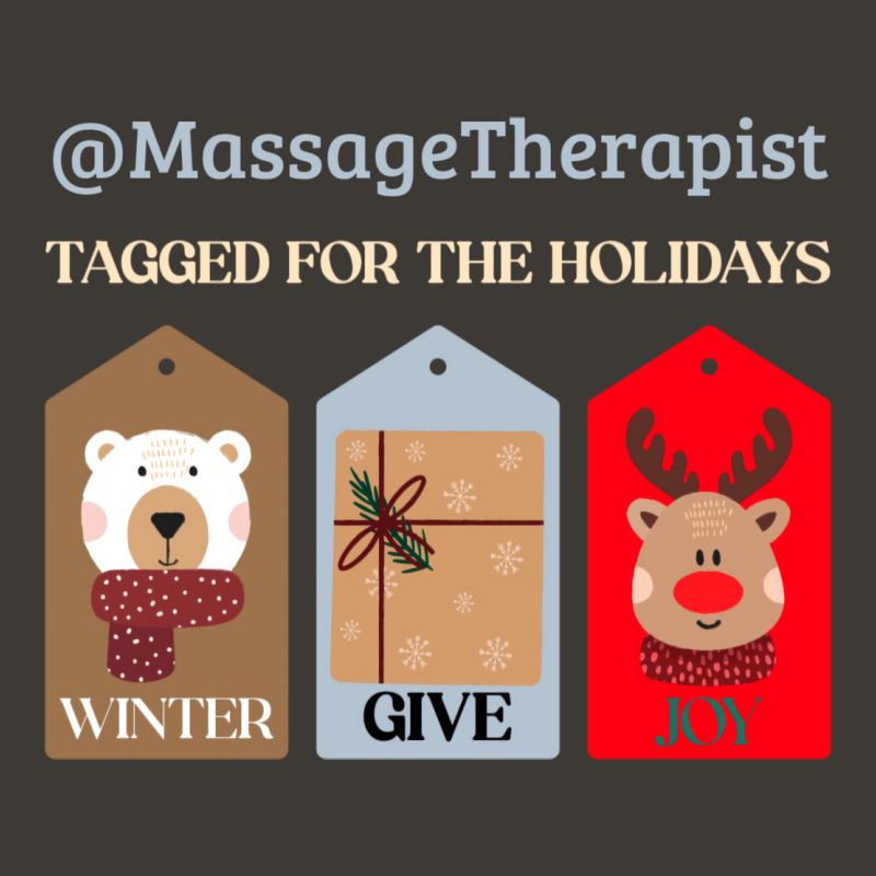 Massage Therapist Christmas Holiday Gift Tag Winte Bucket Hat by dogyrangelb | Artistshot