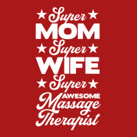 Mom Wife Massage Therapist Retro Adjustable Cap | Artistshot