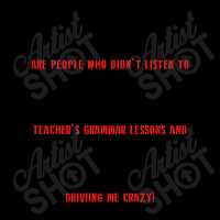 Funny Teacher Grammar Lesson | Black Fleece Short | Artistshot